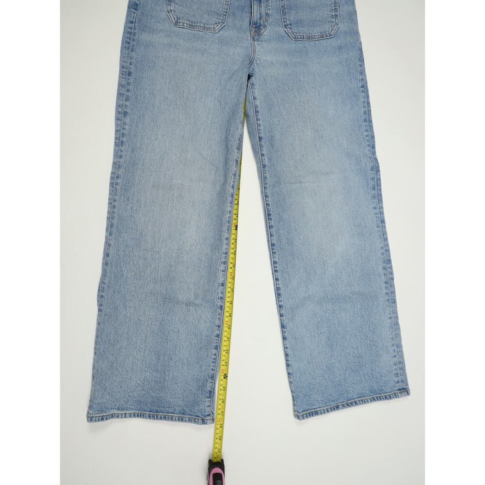 J. Crew Light-Blue High-Rise Wide-Leg Jeans - Picture 10 of 14